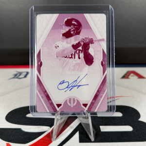 2021 Topps Tribute Bryce Harper Magenta Printing Plate Auto #1/1
