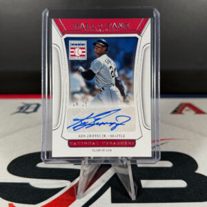 2022 Panini National Treasures Ken Griffey Hall of Fame Auto Jersey Number Matching #24/25