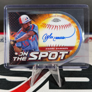 2024 Topps Chrome On The Spot Die-Cut Auto Andre Dawson #45/50