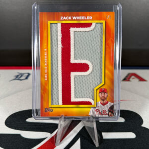2024 Topps Udpate Series Zach Wheeler In the Name Relic #1/1
