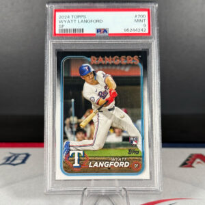 2024 Topps Series 2 Wyatt Langford SP PSA 9